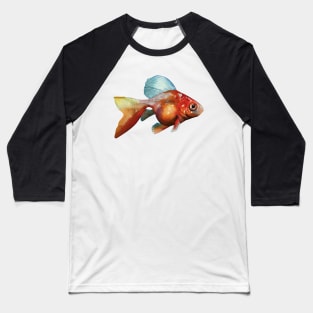 Goldfish Swim Together Baseball T-Shirt